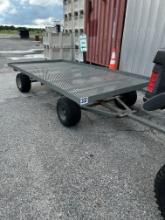Galvanized Nursery Cart
