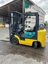 Komatsu 5,000Ib LP Forklift with Three Stage Mast