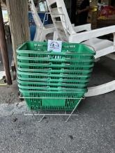 9 Shopping Baskets with Stand