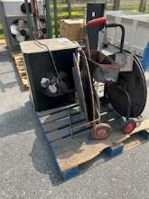 Strapping Reels and Cooling Unit on Pallet