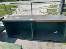 Wood Work Bench With Countertop