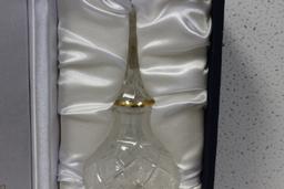 A Faberge Glass Coronation Tree Topper