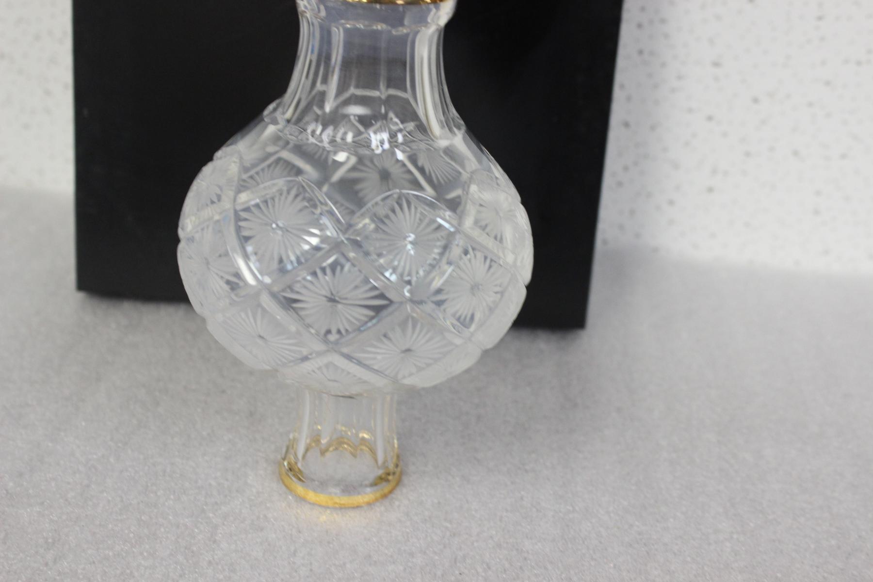A Faberge Glass Coronation Tree Topper