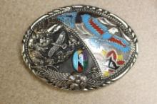 Silverplate Belt Buckle