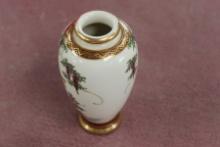 An Antique Japanese Signed Satsuma Vase