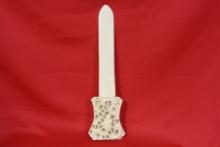 A Well Carved Chinese Letter Opener Or Page Turner