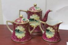 An Antique Japanese Nippon Teapot