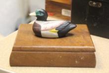 A Duck Cigar/tobacco Box