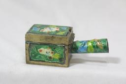 An Enamel Trinket Box