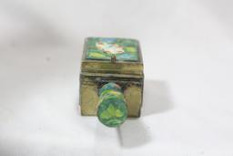An Enamel Trinket Box