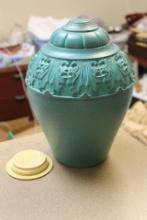 Resin or Plastic Vase Form Container