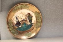 Peru Copper Collector's Plate