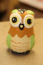 Ceramic Owl Figurine