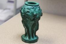 1930's Boheim? Nude Glass Vase