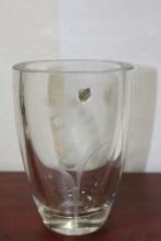 A Swedish Bergdala Etched Vase