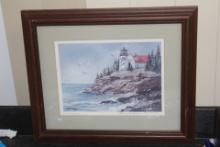 Signed Jean McLean Framed Print