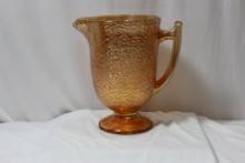 A Carnival Glass Pitcher
