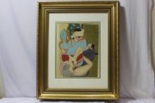 A Japanese Shanka or Erotica Painting?