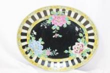 A Famille Noire Platter