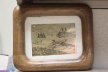 Lionel Barrymore Gold Foil Etching