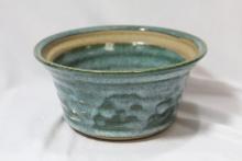 A Signed Pottery Bowl