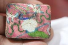 An Enamel Pill Box