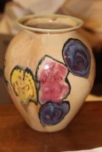Signed Lasser Art Pottery Vase