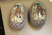 Pair of Tin Containers