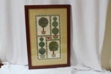 A Framed Needlepoint