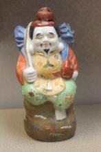 Japanese Figural Saki Bottle