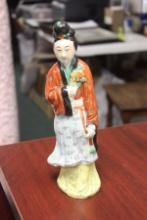A Chinese Porcelain Figure of a Lady