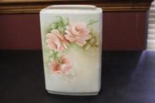 A Signed West Germany Rectangular Vase