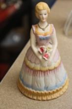 Ceramic Lady Form Bell