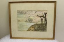 A Vintage Watercolour