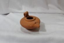A Clay Oil Lamp