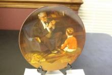 A Norman Rockwell Collector's Plate