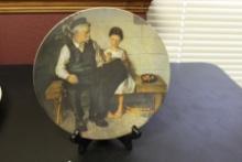 A Norman Rockwell Collector's Plate