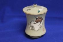 A Kutani Cup with Lid