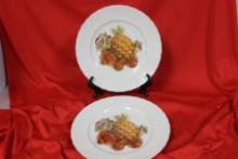 Pair of Hutschenreuther Plates