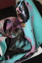 A Lucite Sculpture by J.W. Curtis
