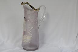 A Mary Gregory Pitcher