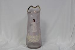A Mary Gregory Pitcher