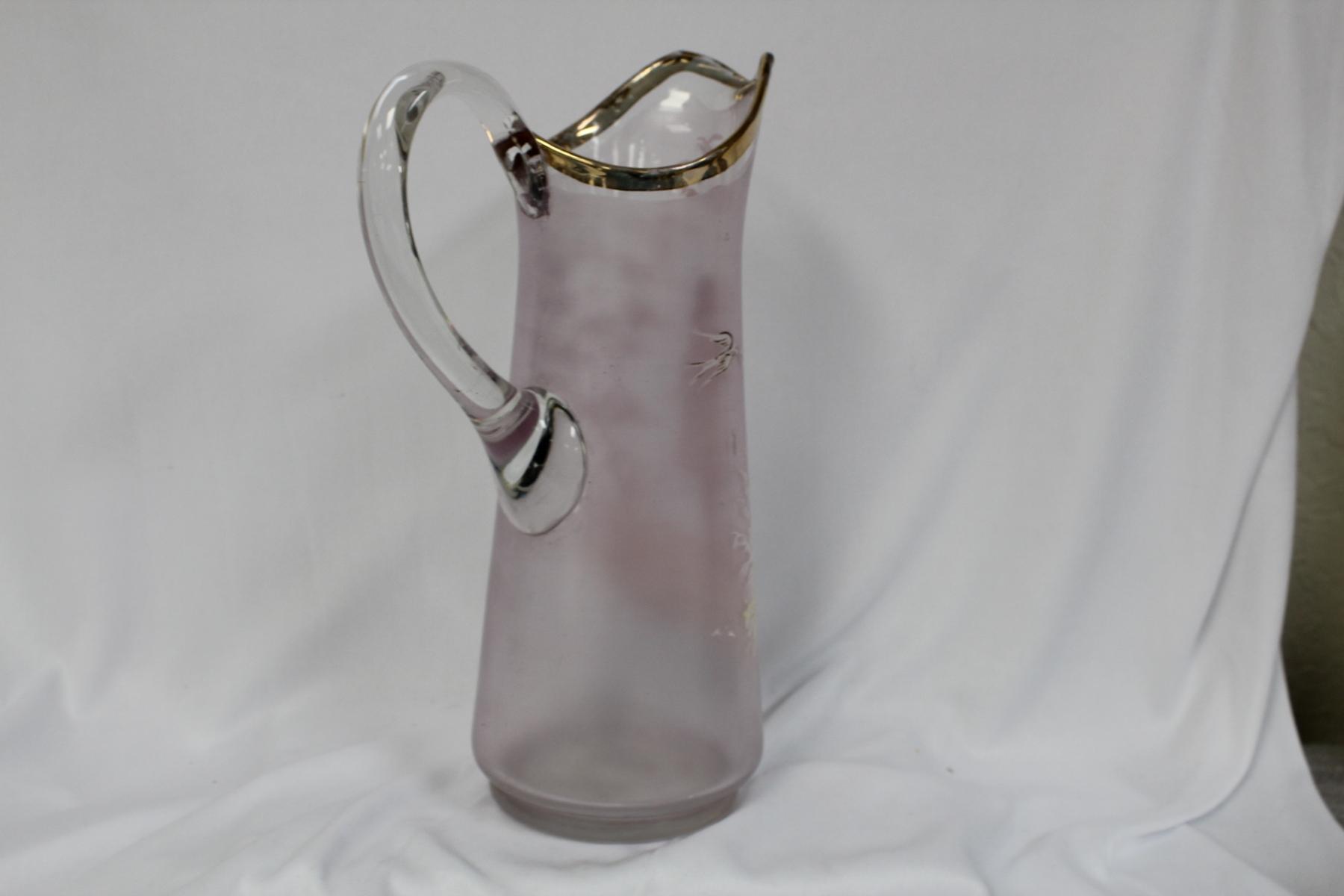 A Mary Gregory Pitcher