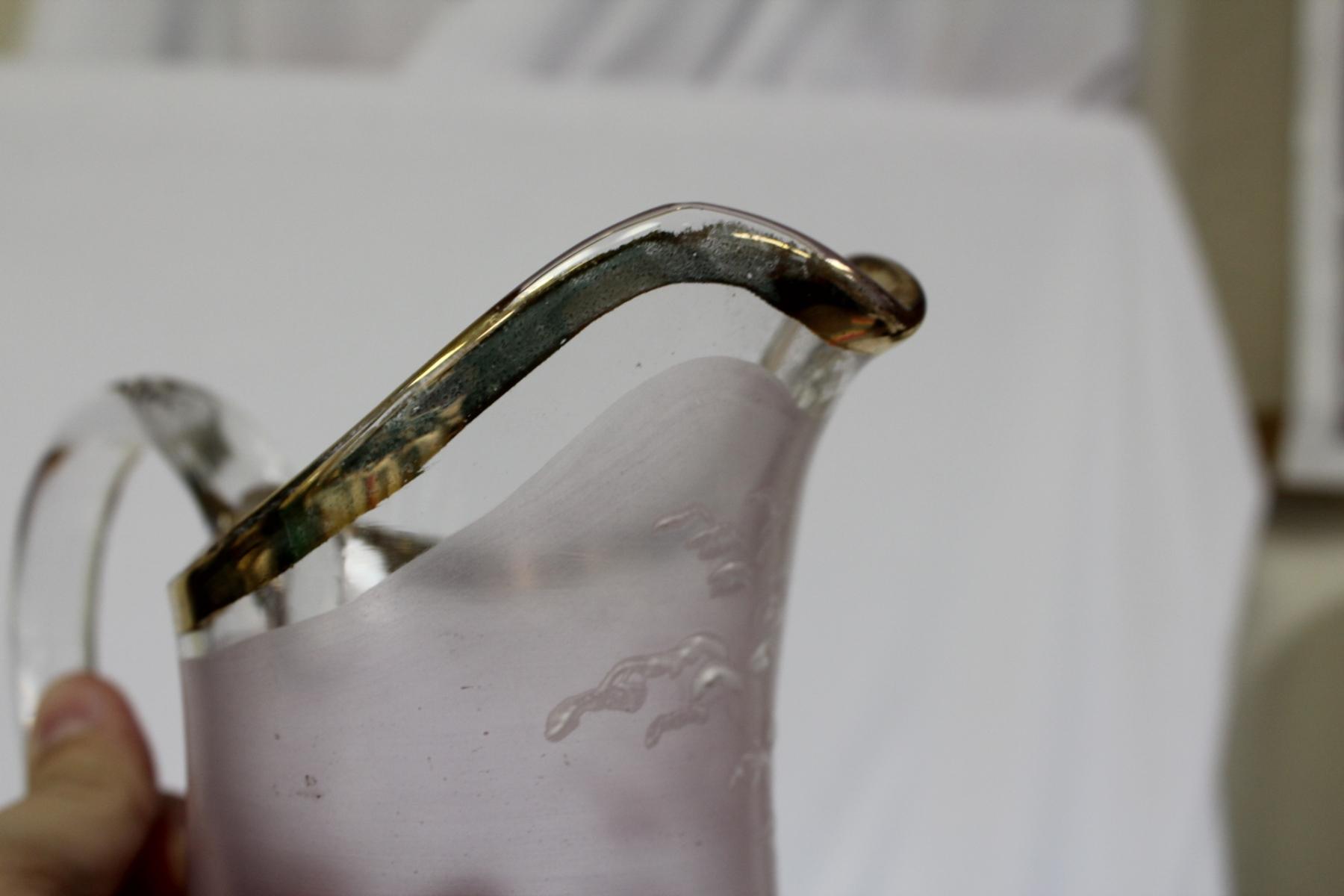 A Mary Gregory Pitcher