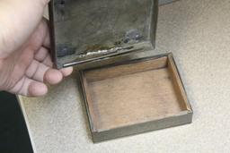 Chinese Jade and Metal Box
