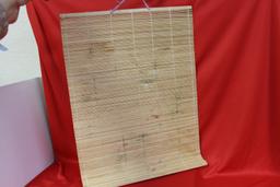 A Rattan Hand Painted Mat