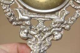 Ornate Silverplate Tea Strainer