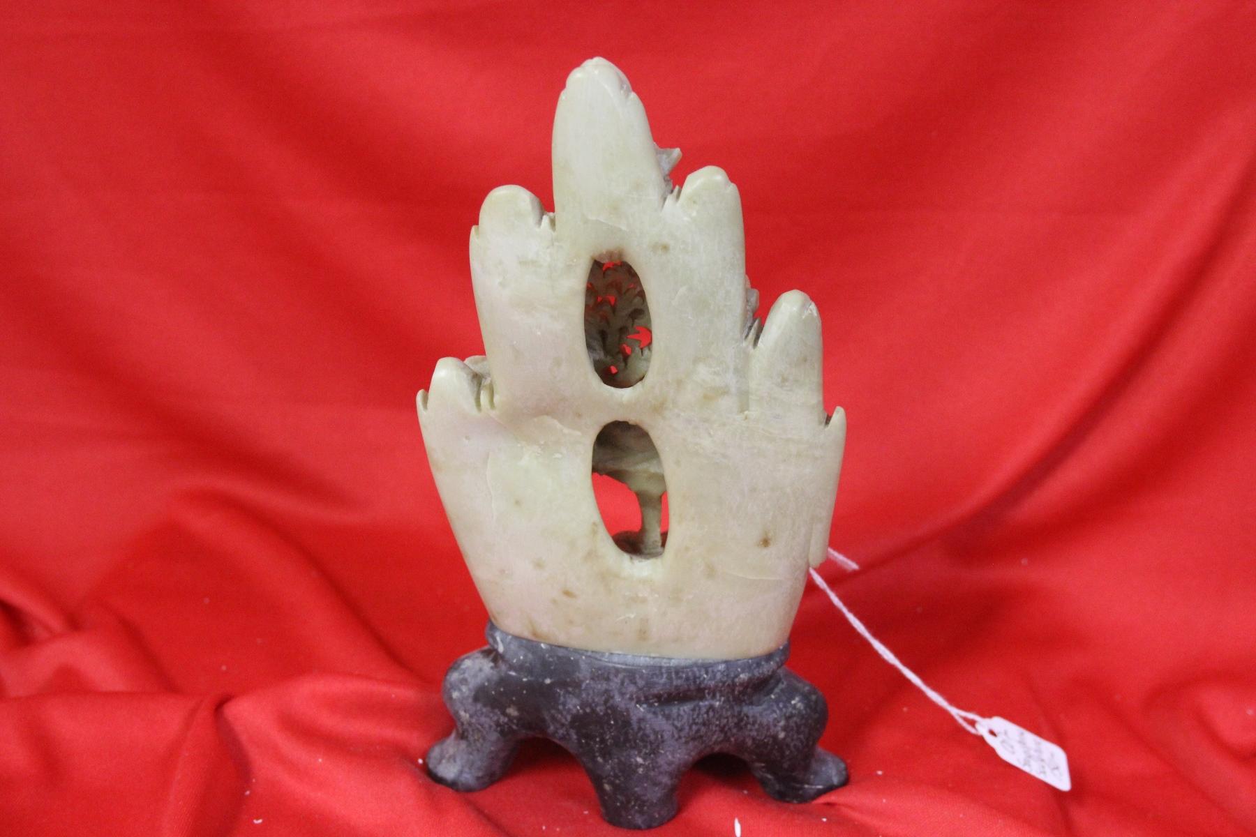 A Chinese Soap Stone