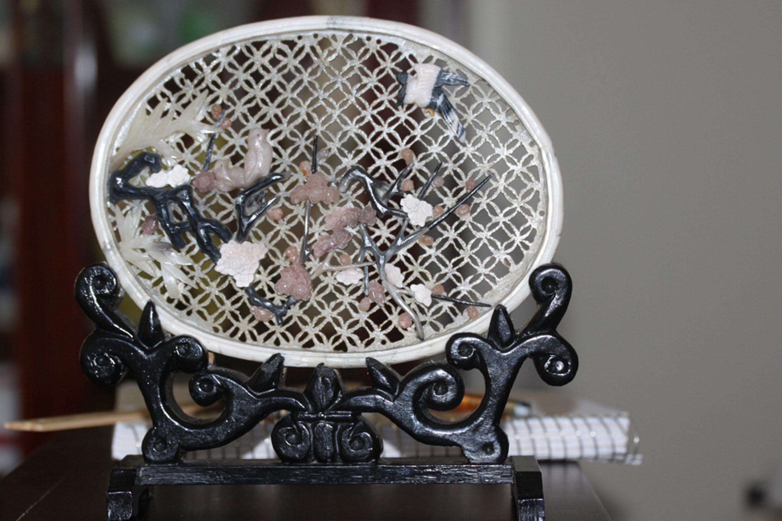 Stone Chinese Screen