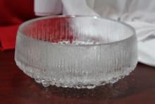 An Unusual Form Crystal Bowl